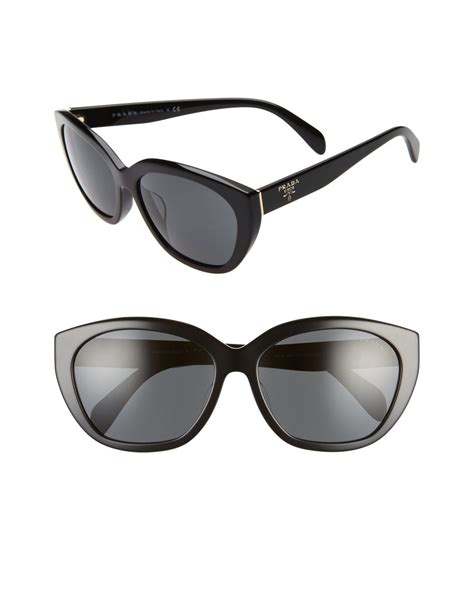 prada sunglass support|59mm cat eye sunglasses prada.